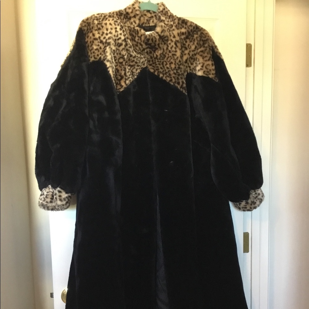 Woman’s faux fur